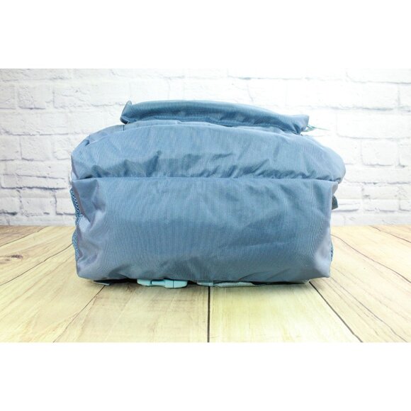 LL Bean Unisex Adult Weatherproof Nylon Deluxe Book Pack 37L Backpack Blue - Picture 6 of 13